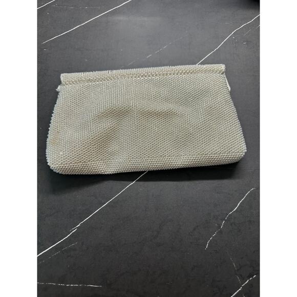 Beaded White Envelope Clutch - Picture 4 of 4
